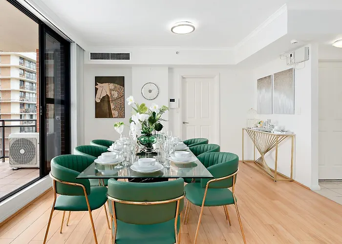 Epic Cbd City View 3Br Penthouse Walk To Station&Shopping Centre